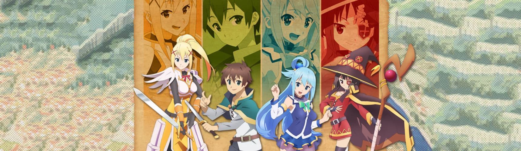 Quiz Konosuba: Aventuras de um Isekai Problemático